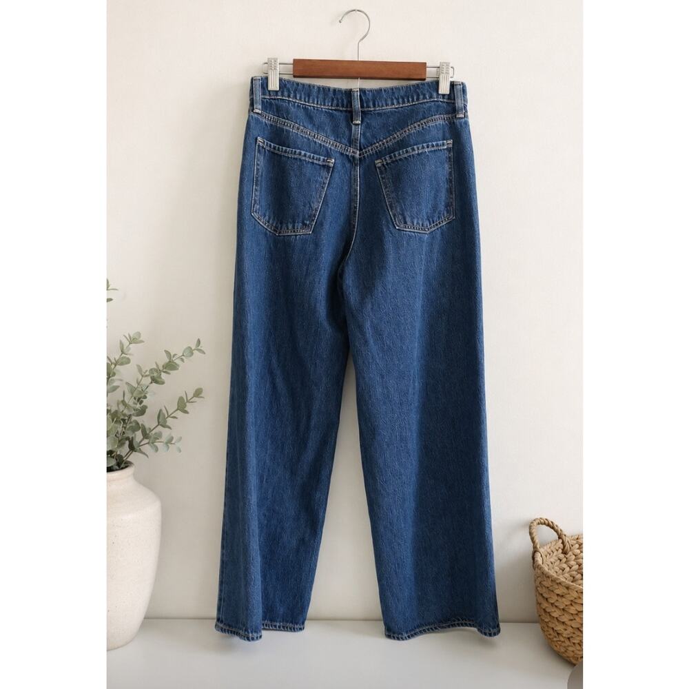 Old Navy High Rise Baggy Wide Leg Jeans Size 6 - Picture 2 of 2